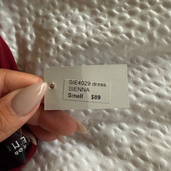 Backless Red Dress - Picture 5 of 6